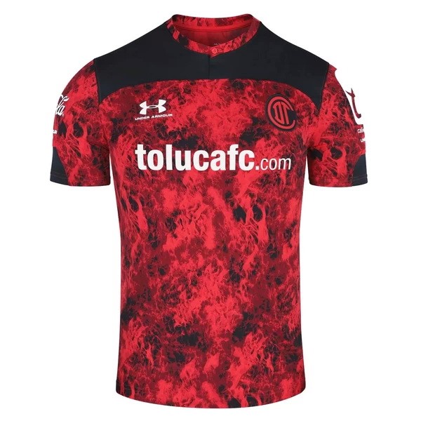 Tailandia Camiseta Deportivo Toluca Replica Primera Ropa 2021/22 Rojo